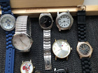 Vintage Watches Lot Of 26 - Mixed Assorted  Brands  Parts repair  Some Working 