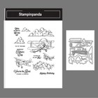 Z6945 Adventurous Sky Stamps And Cutting Dies Diy Craft Greeting Card