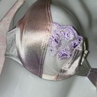 Vintage Victoria s Secret Second Skin Satin Bra Sz 34a Satin Uw Wide Adj Straps