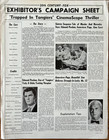 Trapped In Tangiers 1957 Spy Movie Pressbook Ad Mat Sheets Vintage Ed Purdom Pro