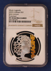 2025 Silver 1oz Proof   2 Coin  john Lennon  Ngc Graded Pf70 With Case   Coa