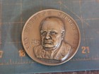 1965 Medallic Art Sir Winston Churchill Maco Medal Bronze  Ralph Menconi Coin