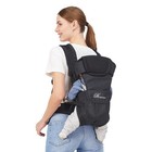 Baby Sling Carrier  4-in-1 Ergonomic Baby Backpack Carrier  Easily Adjustable Ba