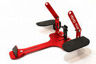 Pro Grip Universal Rc Transmitter Tray   2-point Harness Red Complete Set