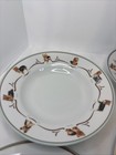 9pc The Danbury Mint Yorkshire Terrier Dog Dishes 3-8    Bowls   Plates   Saucers