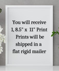 Nursery Wall Art Print  Duckling Kids Room Print  Baby Wall Decor Art Print  42