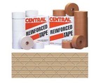 4 Rolls 2 75in 70mm X 375ft Reinforced Gummed Kraft Paper Tape Water Activated