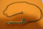 New Vintage 1970 s  Pipe One Hitter Headshop 24  Necklace Gold Color 2 