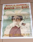 Courted Into Court  Marie Dressler   1890s Lb Theater Poster Rare