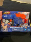 Nerf Elite Shellstrike Ds-6 Dart Blaster Gun New In Box   20 Extra Darts Hasbro
