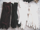 Vintage Lot 18 Various Pairs Of Woman Gloves Short And Long