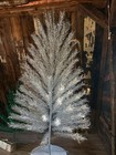 Vintage Rare 9    Aluminum Christmas Tree Super Deluxe Heavy Duty Y2k Commercial