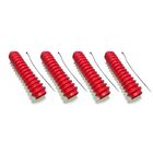 Red Shock Boot Cover Universal 4 Pack Fits Most Shocks Rough Country Procomp