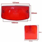 2fastmoto Taillight Lens Brake Lamp For Honda Ct70 Mini Bike  Zb50  2fm-62-20230
