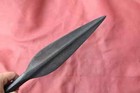 Hand Forged Medieval Leaf Blade Viking Spearhead  