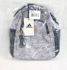 Adidas Backpack Tote Zip Jersey Onix Grey Linear 3 Mini Kids 5154280 Nwt