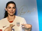 Alex Morgan Usa Soccer Olympics Signed Auto 8x10 Photo Beckett Bas