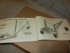 A C Gilbert Meccano Erector  125 Ship Set Manual  1930 s Vintage  Original