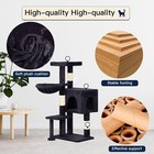 Cat Tree 36 Inch Tall Cat Tower For Indoor Cats W cat Scratching Post  Cat Condo