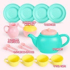 18pcs Pretend Play Tea Party Set Play Accessories Bpa Free  Phthalates Free  Pla