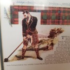 Mac Dougall Clan Framed Family History Tartan Coat Of Arms 12    X 15    Completed
