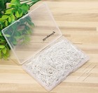 Shapenty 1000pcs Mini Metal Wire Eyepins Beading Small Open Eye Head Pins Nee   
