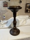 Vintage Mcm Ashtray Plastic Floor Stand Glass Ashtray Cigarette 21    Tall