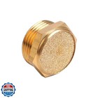 Beduan Sintered Bronze Pneumatic Exhaust Muffler  1 4  Npt Male Air Silencer 