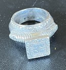 Antique Silver North African Tribal Ring Tuareg Berber Morocco Size 8