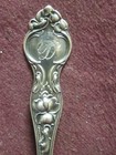 Sterling Wallace Violet Bullion Soup Spoon 5  1 8  18 Grams  Monogram   D