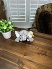 Steiff Gray Elephant Bean Bag Stuffed 7  Plush Animal Floppy Toy Germany