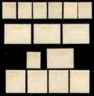 Burma - 1946 Kgvi Set To 10r  claret   Violet  Vfu Sg51-63 Cv   120  b0963 