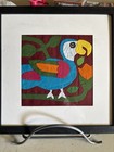 Set Of Two Vintage Framed Mola   s 