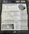 Harley-davidson M8 10 8 1 Carrillo High Performance Pistons