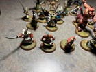 Heroscape Lot Of 24 Miniature Figures Only With Terrain Tiles