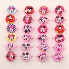 Wholesale 50pcs Mixed Lots Cute Cartoon Kids Resin Rings Party Gift Jewelry