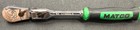 Matco Tools Afr68lfx 1 4    Locking Flex Head Ratchet 7-3 4    Green