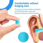 200pcs Ear Plugs Soft Foam Sleep 100pair Travel Noise Shooting Working Lot Bulk