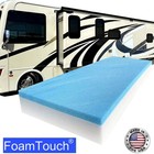 Foamtouch 6  Gel Memory Foam Rv Mattress Custom Cut 24-48 Wide 25-84 Long White