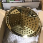 Trim To The Trade 4t     120   2 Rain Shower Head 8    Polished Brass   