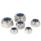 Nyloc Nuts Nylon Insert Stainless Steel M2 M2 5 M3 M4 M5 M6 M8 M10 M12 M14 - M30