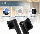 Smart Door Knob fingerprint Door Knob app Manage Multi Locks biometric Door Lock