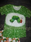 New Eric Carle Hungry Caterpillar Boutique Bell Bottoms Girls Outfit Set 