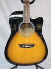 Washburn Vintage Series Wa90cevsb Acoustic-electric Guitar With Case