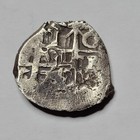 1747 Dated Cob 1 Real Potosi Bolivia Spanish Colonial Silver Coin Nice  v668