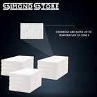 Insulating Fire Bricks - 1 25  X 4 5  X 9  - 2500f - Soft Firebricks - 12 Pcs