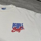 Vintage Peoplesoft Graphic T-shirt Size Large Single Stitch Hanes Beefy Rare
