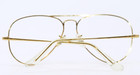 Vintage B l Ray-ban Usa 58-14 Bravura Aviator Sunglass Eyeglass Frame Excellent