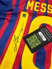 Jersey Lionel Messi Autographed Barcelona Size M Coa