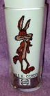      Htf 1973 Warner Bros  Pepsi 15oz Lun Wile E  Coyote Glass   Nice 